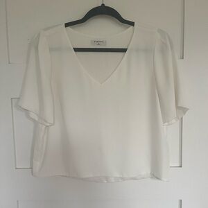 Babaton v neck blouse